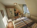 Schlafzimmer - Gartenblick auf Fehmarn - Top-Hundeurlaub