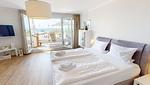 Wohnzimmer - Meerblick 6b - Top-Hundeurlaub