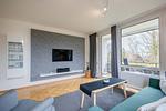 Wohnzimmer - Zwei-Zimmer-Apartment 49/18 - Top-Hundeurlaub