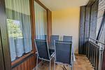 Balkon - Zwei-Zimmer-Apartment 55/30 - Top-Hundeurlaub