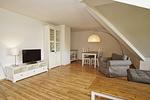 Wohnzimmer - FeWo21: Strand,Balk,Pool,Sauna - Top-Hundeurlaub