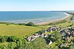 Vogelperspektive - FeWo21: Strand,Balk,Pool,Sauna - Top-Hundeurlaub