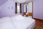 Schlafzimmer - FeWo12: Strand,Balk,Pool,Sauna - Top-Hundeurlaub