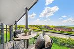 Balkon - Ferienwohnung TheViewB16 Meeresleuchten Dagebüll - Top-Hundeurlaub