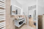 Badezimmer - Ferienwohnung TheViewB16 Meeresleuchten Dagebüll - Top-Hundeurlaub