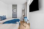 Schlafzimmer - Ferienwohnung TheViewB16 Meeresleuchten Dagebüll - Top-Hundeurlaub