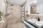 Badezimmer - Ferienwohnung TheViewB16 Meeresleuchten Dagebüll - Top-Hundeurlaub