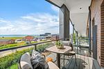 Balkon - Ferienwohnung TheViewB16 Meeresleuchten Dagebüll - Top-Hundeurlaub