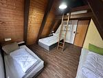 Schlafzimmer - Ferienhaus Hasenglück - Top-Hundeurlaub