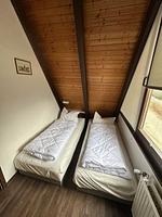 Schlafzimmer - Ferienhaus Hasenglück - Top-Hundeurlaub