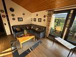 Wohnzimmer - Ferienhaus Morgentau - Top-Hundeurlaub