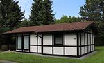 Fassade / Eingang - Ferienhaus  Krappennest - Top-Hundeurlaub