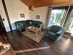 Wohnzimmer - Ferienhaus Winterzauber - Top-Hundeurlaub