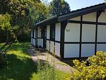 Fassade / Eingang - Ferienhaus Gartenglück - Top-Hundeurlaub
