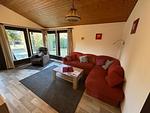 Wohnzimmer - Ferienhaus Abendstille - Top-Hundeurlaub