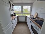 Küche / Küchenzeile - Ferienwohnung Inselblick Vitzdorf - Top-Hundeurlaub