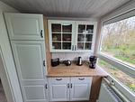 Küche / Küchenzeile - Ferienwohnung Inselblick Vitzdorf - Top-Hundeurlaub