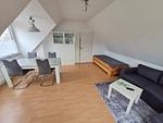 Wohnzimmer - Ferienwohnung Küstennest Vitzdorf - Top-Hundeurlaub