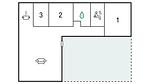 floor-plan - Ferienhaus für 5 Personen (76 m²) in Nørre Nebel - Top-Hundeurlaub