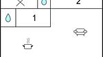 floor-plan - Ferienwohnung für 6 Personen (50 m²) in Pianottoli-Caldarello - Top-Hundeurlaub