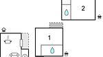 floor-plan - Ferienwohnung für 4 Personen (60 m²) in Gragnano - Top-Hundeurlaub