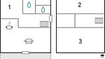 floor-plan - Ferienhaus für 6 Personen (50 m²) in De Bult - Top-Hundeurlaub