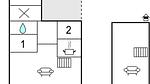 floor-plan - Ferienhaus für 6 Personen (119 m²) in Humble - Top-Hundeurlaub