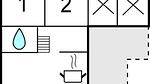 floor-plan - Ferienhaus für 6 Personen (50 m²) in Hemmet - Top-Hundeurlaub