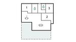 floor-plan - Ferienhaus für 6 Personen (88 m²) in Vejby - Top-Hundeurlaub