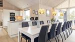 living-dining-room - Ferienhaus für 14 Personen (158 m²) in Væggerløse - Top-Hundeurlaub