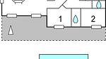 floor-plan - Ferienhaus für 6 Personen (118 m²) in Prades-sur-Vernazobre - Top-Hundeurlaub