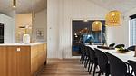 living-dining-room - Ferienhaus für 18 Personen (240 m²) in Ålbæk - Top-Hundeurlaub