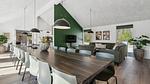 living-dining-room - Ferienhaus für 24 Personen (302 m²) in Alsen - Top-Hundeurlaub