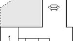 floor-plan - Ferienhaus für 6 Personen (68 m²) in Hvide Sande - Top-Hundeurlaub
