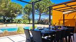 Terrasse / Balkon - Villa für 13 Personen (250 m²) in Sallèles-d'Aude - Top-Hundeurlaub