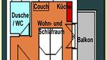 interior - Ferienwohnung für 2 Personen (28 m²) in Gargazon - Top-Hundeurlaub