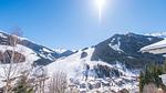 Aussicht vom Ferienhaus [Winter] - Ferienwohnung für 7 Personen (50 m²) in Saalbach Hinterglemm - Top-Hundeurlaub