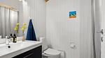 bathroom - Ferienhaus für 9 Personen (174 m²) in Saltum - Top-Hundeurlaub
