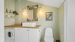 bathroom - Ferienhaus für 6 Personen (76 m²) in Harboøre - Top-Hundeurlaub