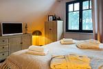 Schlafzimmer - Ferienhaus Ferdinand - Top-Hundeurlaub