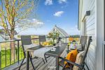 Balkon - Ferienwohnung Küstenkrabbe Olpenitz - Top-Hundeurlaub