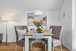 Wohnzimmer - Ferienwohnung Küstenkrabbe Olpenitz - Top-Hundeurlaub
