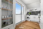 Küche / Küchenzeile - Ferienwohnung Küstenkrabbe Olpenitz - Top-Hundeurlaub