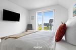 Schlafzimmer - Ferienwohnung Küstenkrabbe Olpenitz - Top-Hundeurlaub
