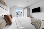 Schlafzimmer - Ferienwohnung Küstenkrabbe Olpenitz - Top-Hundeurlaub