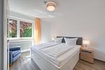 Schlafzimmer - Ferienwohnung Philomena - Top-Hundeurlaub