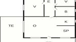 FloorPlan - Ferienhaus für 5 Personen (54 m²) in Ålbæk - Top-Hundeurlaub