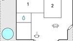 floor-plan - Ferienhaus für 4 Personen (75 m²) in Ringkøbing - Top-Hundeurlaub