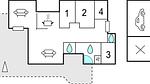floor-plan - Ferienhaus für 8 Personen (118 m²) in Nexø - Top-Hundeurlaub