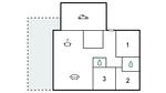 floor-plan - Ferienhaus für 8 Personen (100 m²) in Die - Top-Hundeurlaub